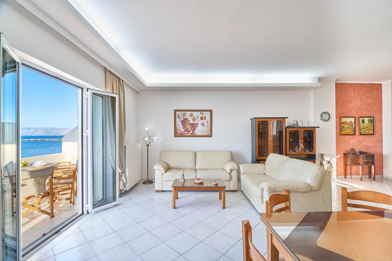 Apartamento Sea View House Kíssamos Exterior foto